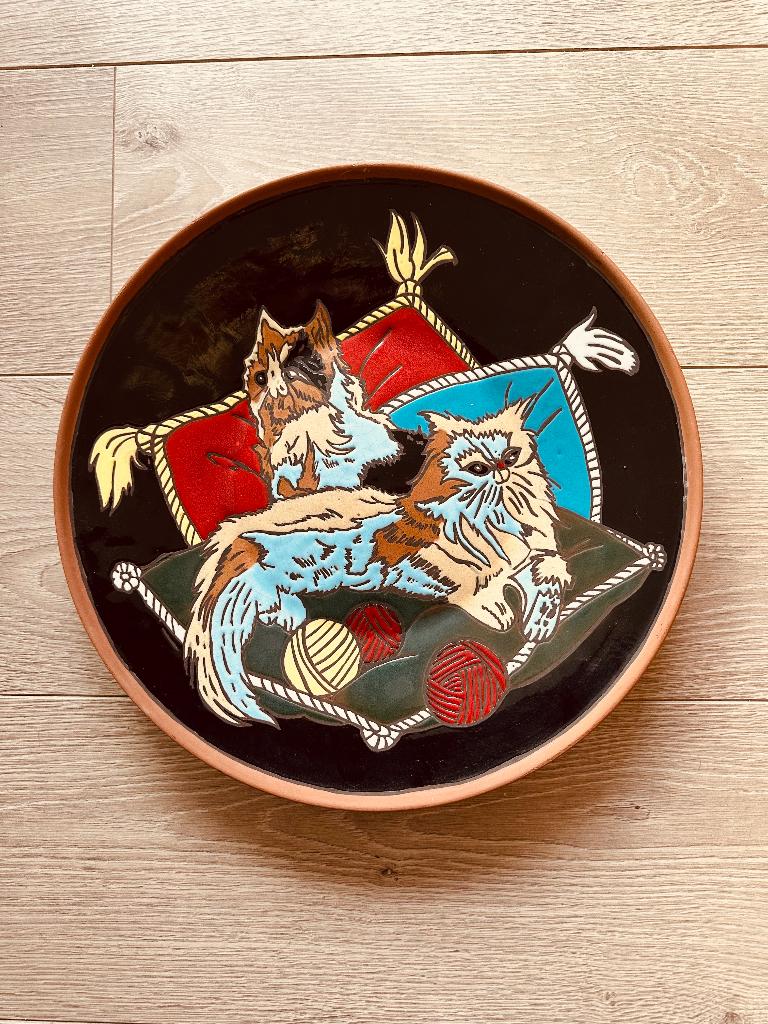 Katten bord muur decoratie, Ophalen of Verzenden, Zo goed als nieuw