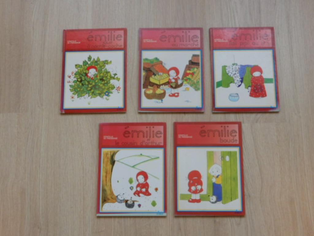 Verzameling van 6 boeken voor kinderen „Emilie”, Ophalen of Verzenden, Gelezen, Fictie algemeen