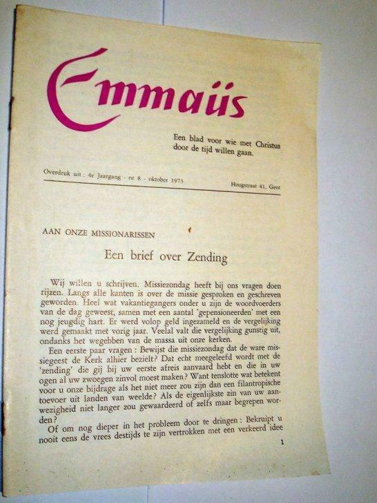 Emmaüs, Enlèvement ou Envoi, Utilisé