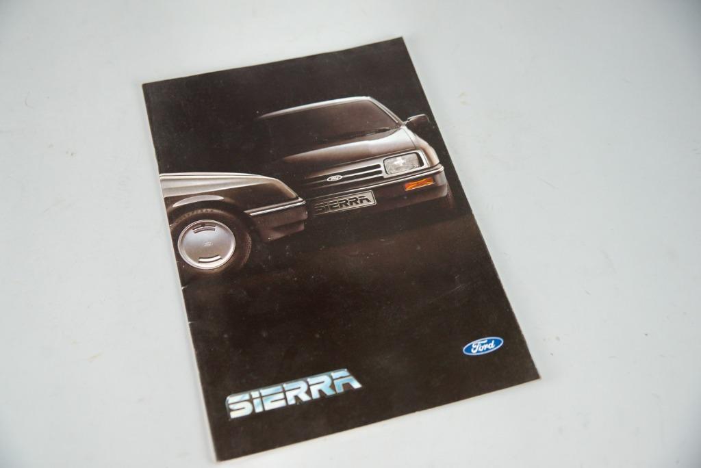 Ford Sierra 1983 folder, Ophalen of Verzenden, Zo goed als nieuw, Ford