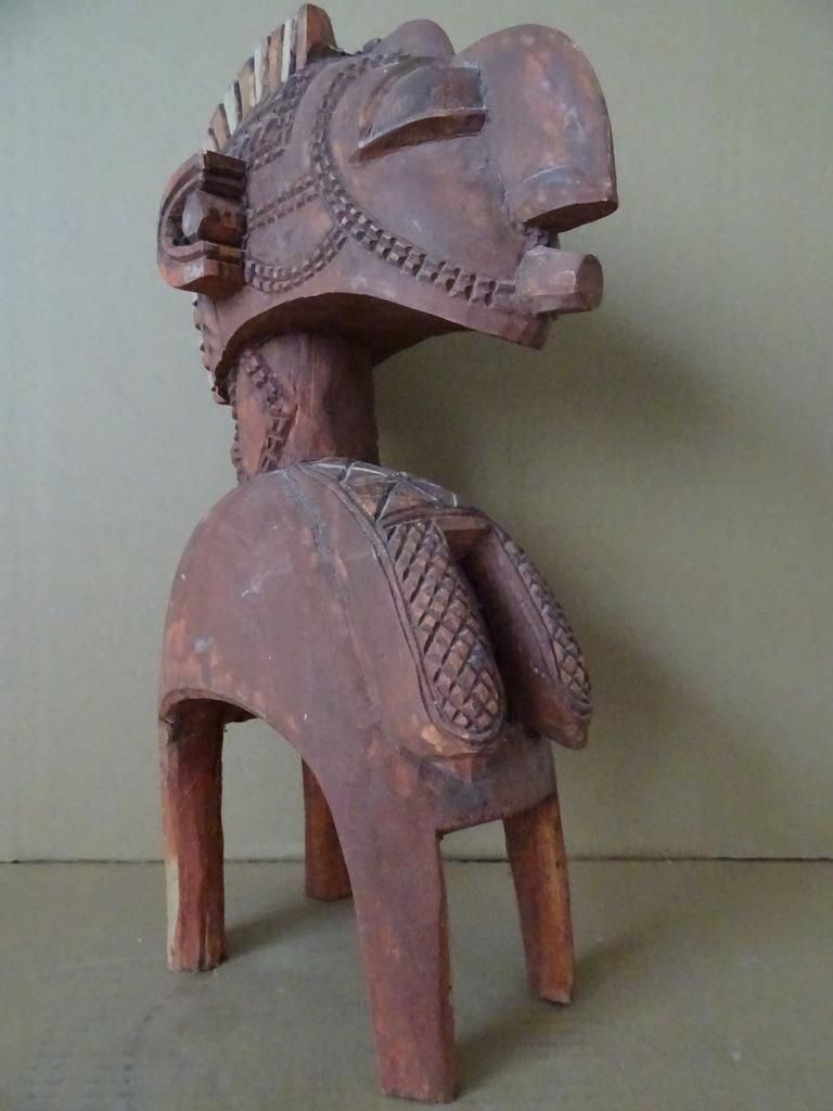 Afrikaans beeld Demba beeld Guinee-Conakry 40cm vintage 1970, Ophalen of Verzenden