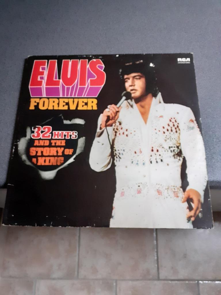 Dubbel lp elvis forever-in goede staat, Ophalen, Gebruikt