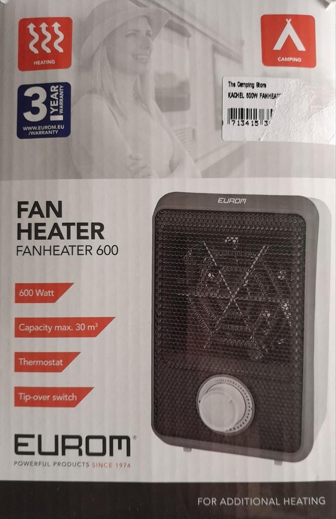 Fan Heater 600 W, Ophalen