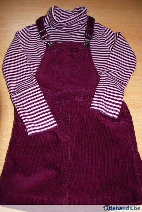 Esprit kleedje + sous-pull maat 116-122, Meisje, Ophalen of Verzenden, Zo goed als nieuw, Jurk of Rok