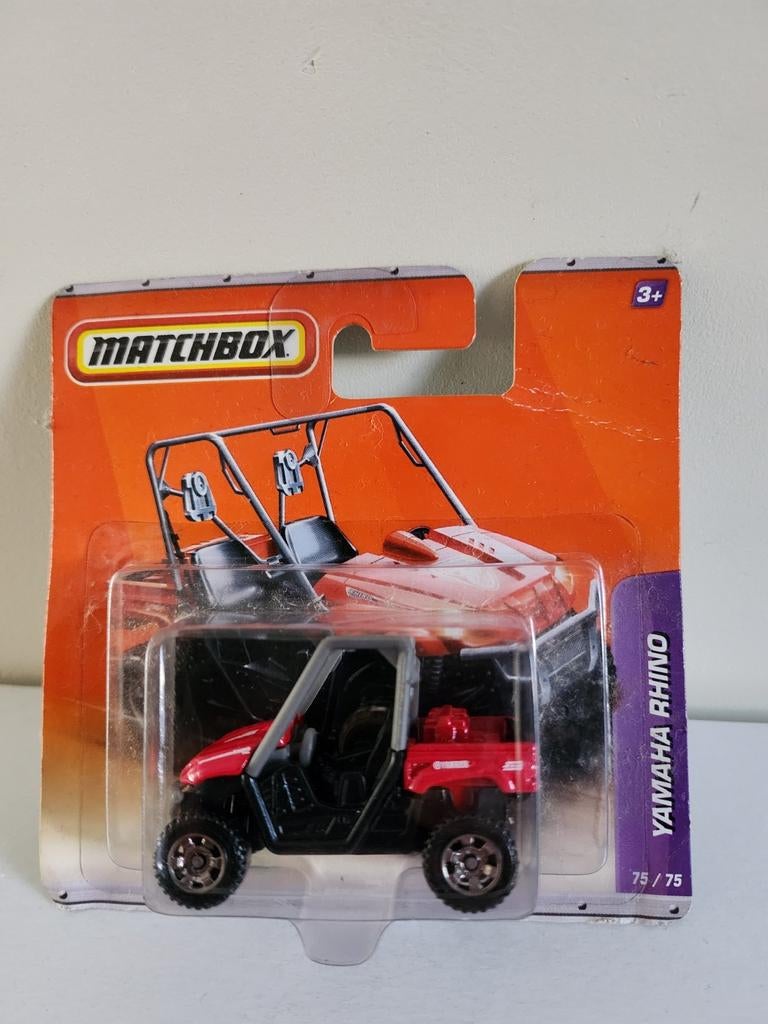 Matchbox Yamaha Rhino (2011) Rood, Enlèvement ou Envoi, Neuf