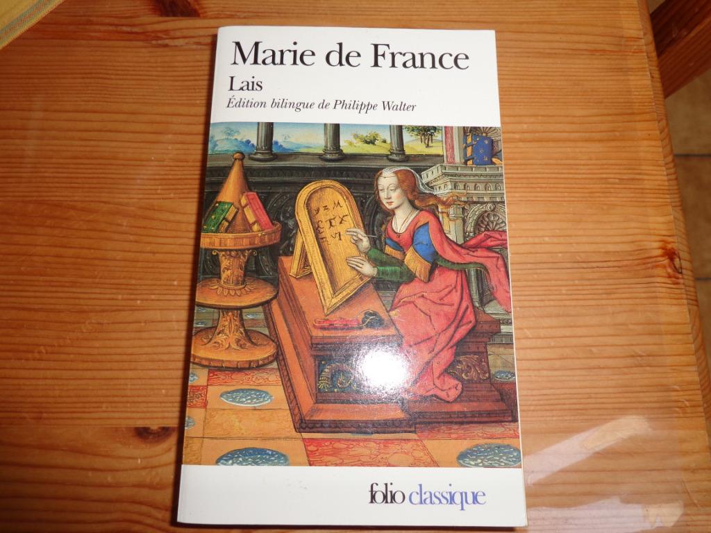 livre : Lais de Marie de France, Ophalen of Verzenden, Zo goed als nieuw, Marie de France, Eén auteur