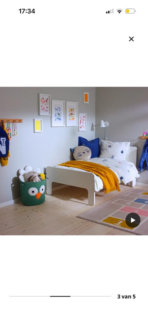 Te koop – IKEA MEGROEIBED kinderbed (2 stuks), Ophalen, Zo goed als nieuw