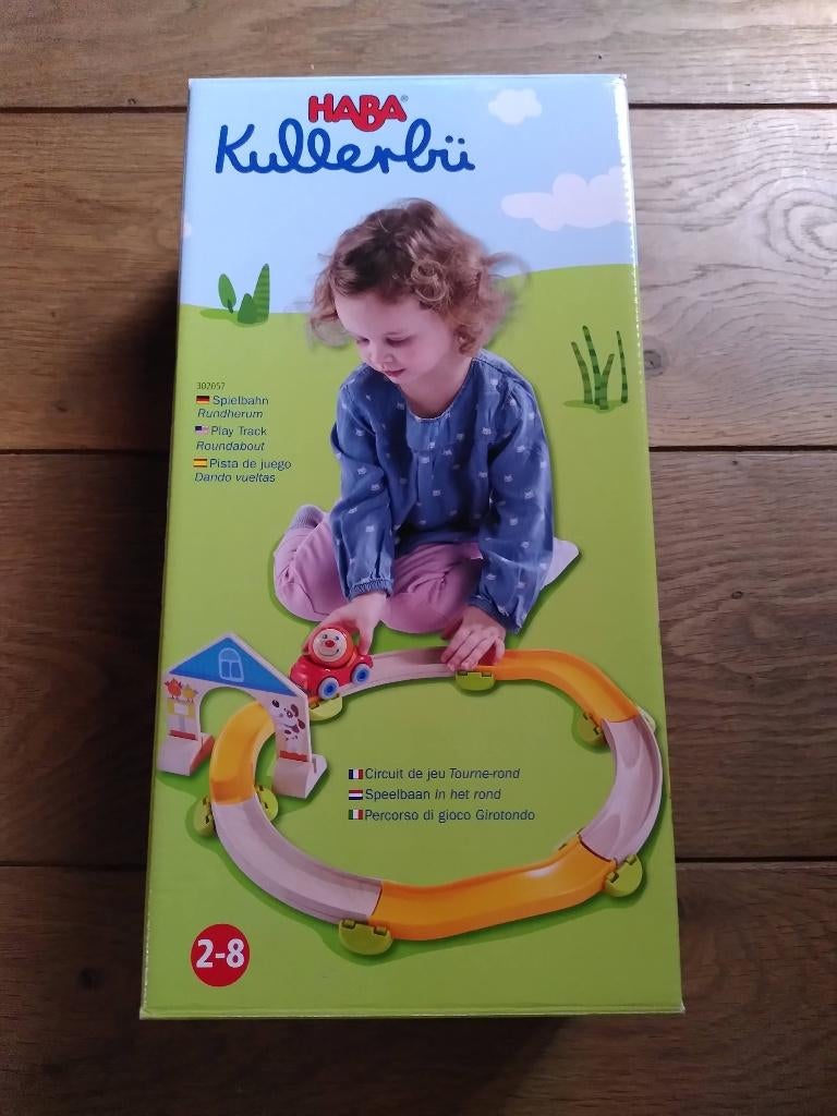 Haba knikkerbaan kullerbü meerdere sets, Kinderen en Baby's, Speelgoed | Houten speelgoed, Zo goed als nieuw, Overige typen, Ophalen