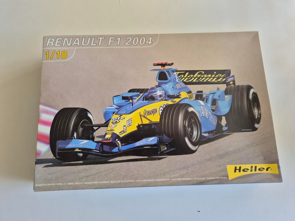 Renault F1 modèle 2004 Heller maquette, Enlèvement ou Envoi, Comme neuf, Heller