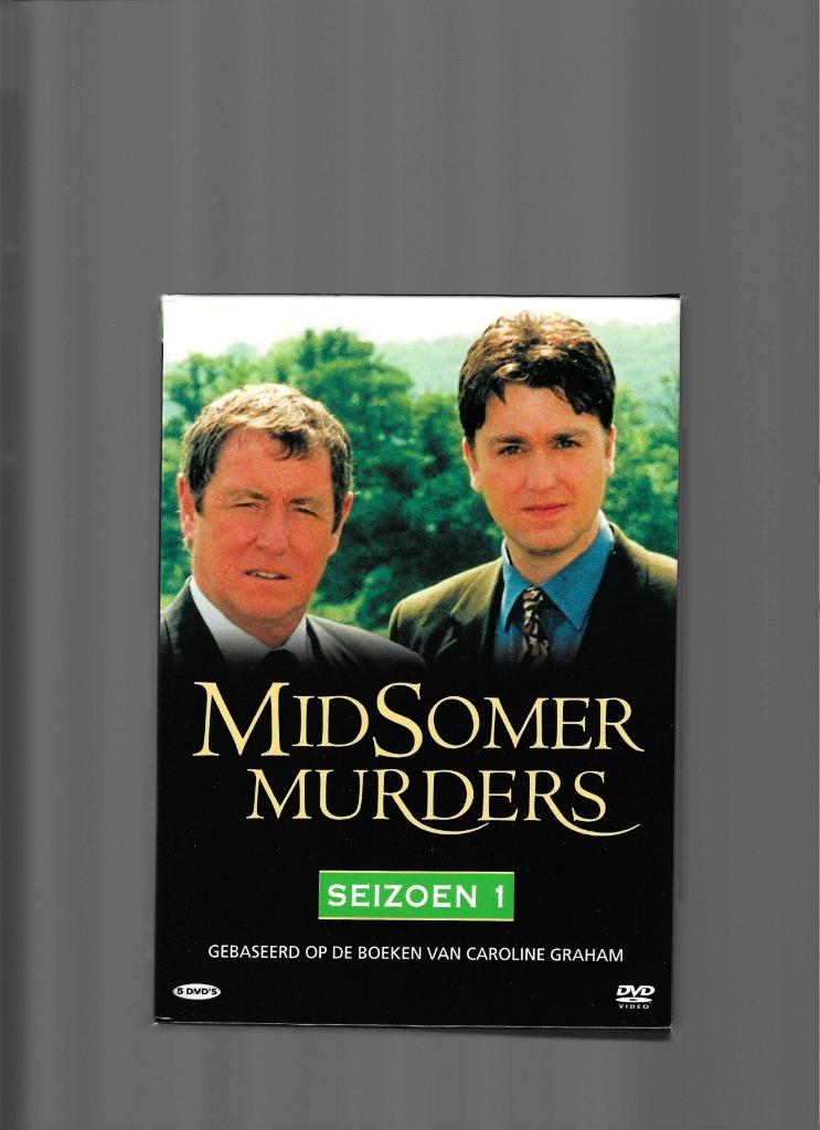 Midsomer murders - seizoen 1 - 2 - 3 - 5 - 6 - 7 - 8 - 10, Vanaf 12 jaar, Ophalen, Gebruikt, Boxset