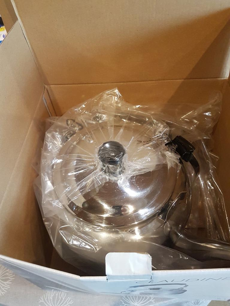 Waterketel in inox, Ophalen, Zo goed als nieuw