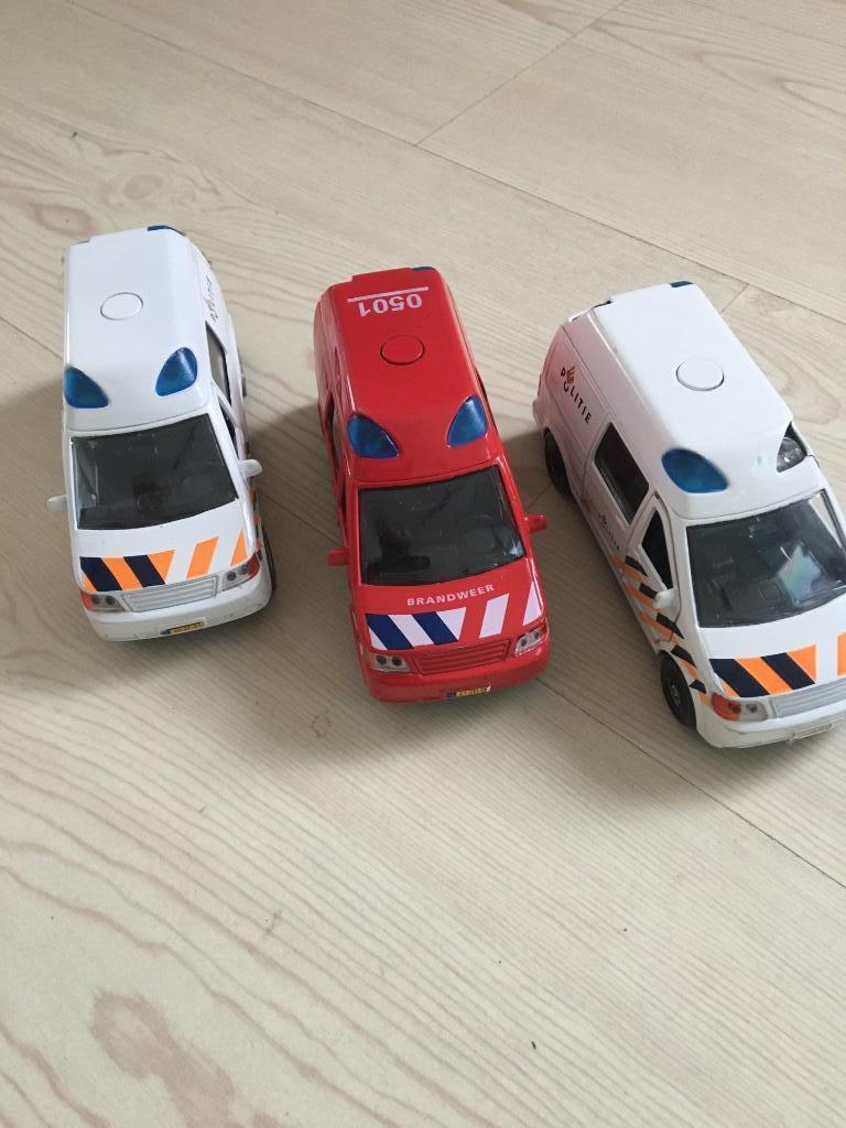 auto Politie of Brandweer  - pompier  ou Police, Enlèvement ou Envoi, Comme neuf