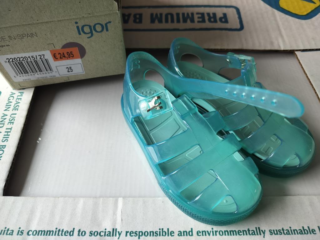 3x NIEUWE Watersandalen IGOR mt 23, 25 & 25, Kinderen en Baby's, Ophalen