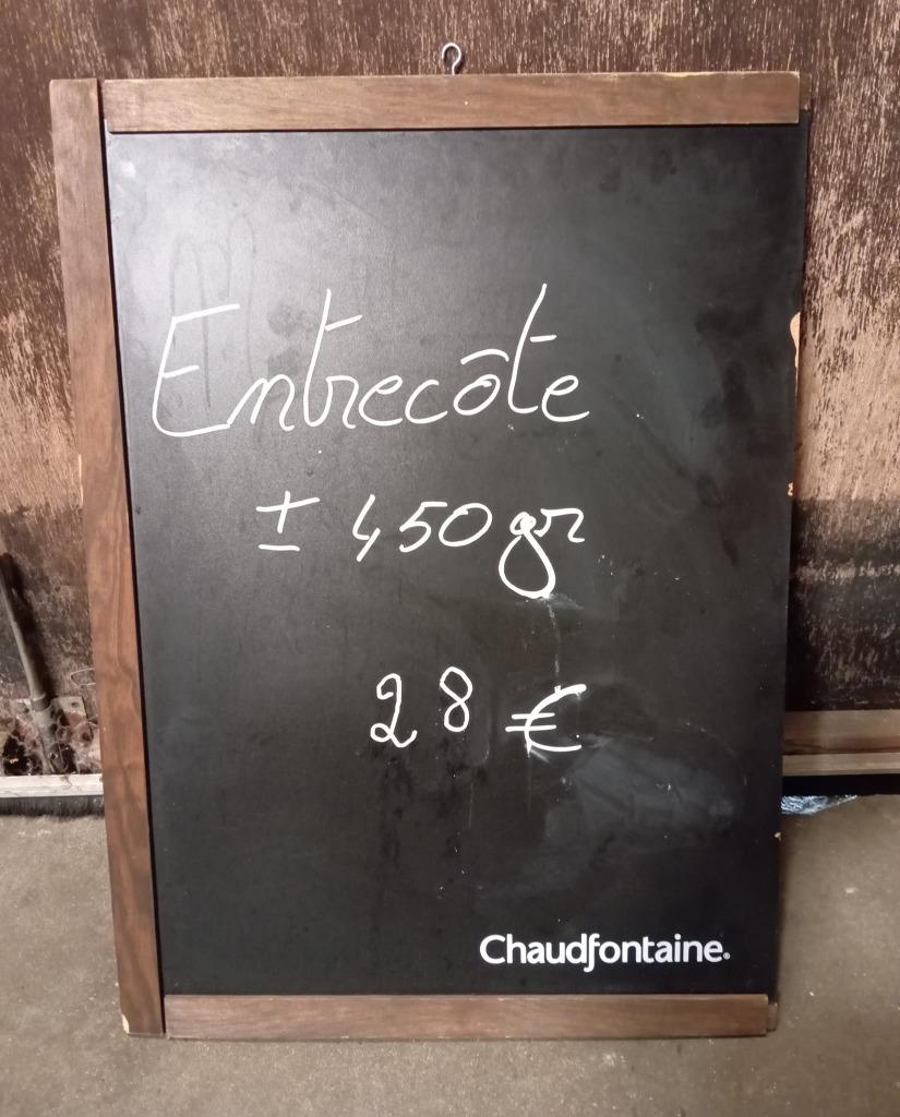 krijtbord chaudfontaine, Huis en Inrichting, Woonaccessoires | Memoborden, Ophalen, Krijtbord