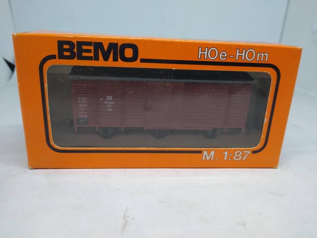 Bemo H0m 2204 DB gesloten goederenwagen Gsm 83 OVP, Hobby en Vrije tijd, Modeltreinen | H0, Overige merken, Gelijkstroom, Ophalen of Verzenden