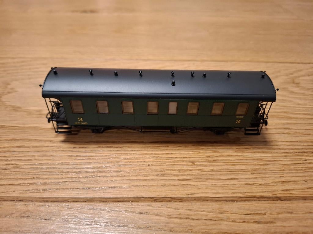 Liliput 334004 - voiture 3ème classe SNCB, Hobby en Vrije tijd, Ophalen, Zo goed als nieuw, Wagon, Liliput