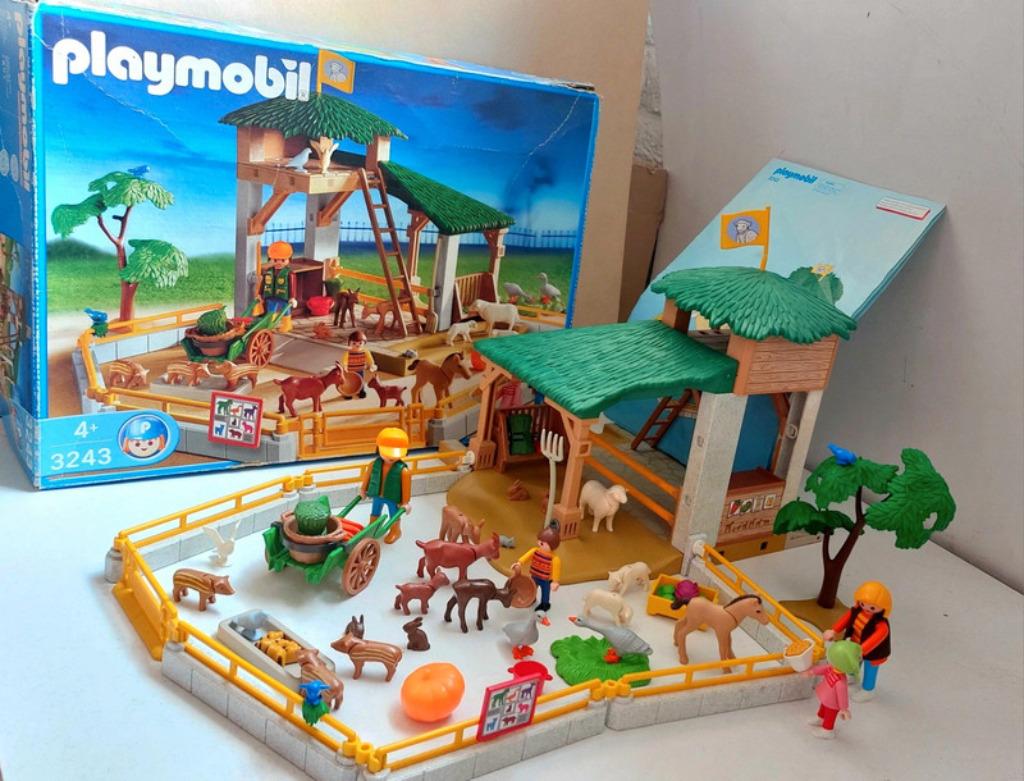 Playmobil 3243 Zoo Parc animalier Complet +boîte + notice, Enfants & Bébés, Jouets | Playmobil, Comme neuf, Ensemble complet, Enlèvement ou Envoi