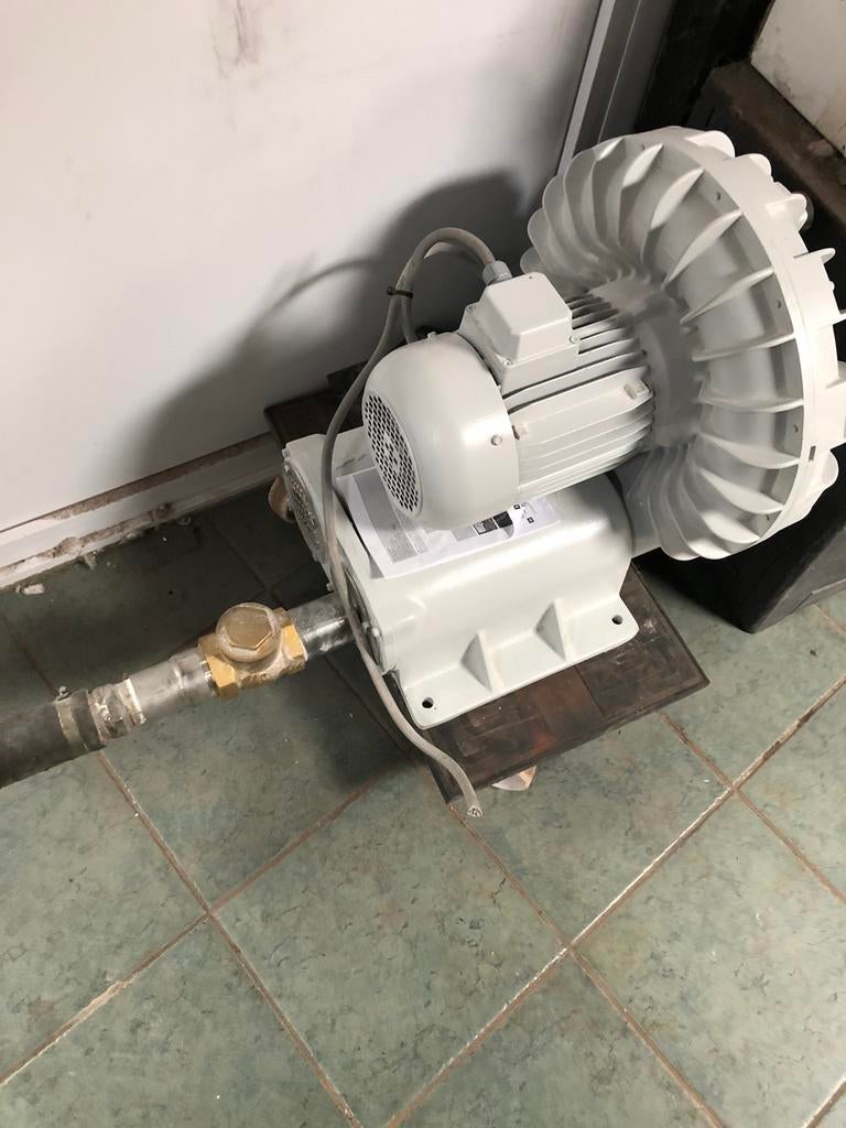 Zijkanaal ventilator (Blower), Ophalen