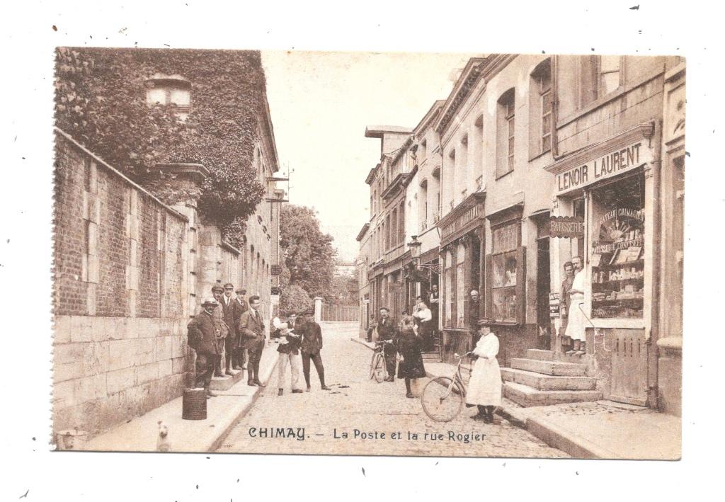 Chimay NA89: La Poste et la rue Rogier, Collections, Envoi, 1920 à 1940, Non affranchie, Hainaut