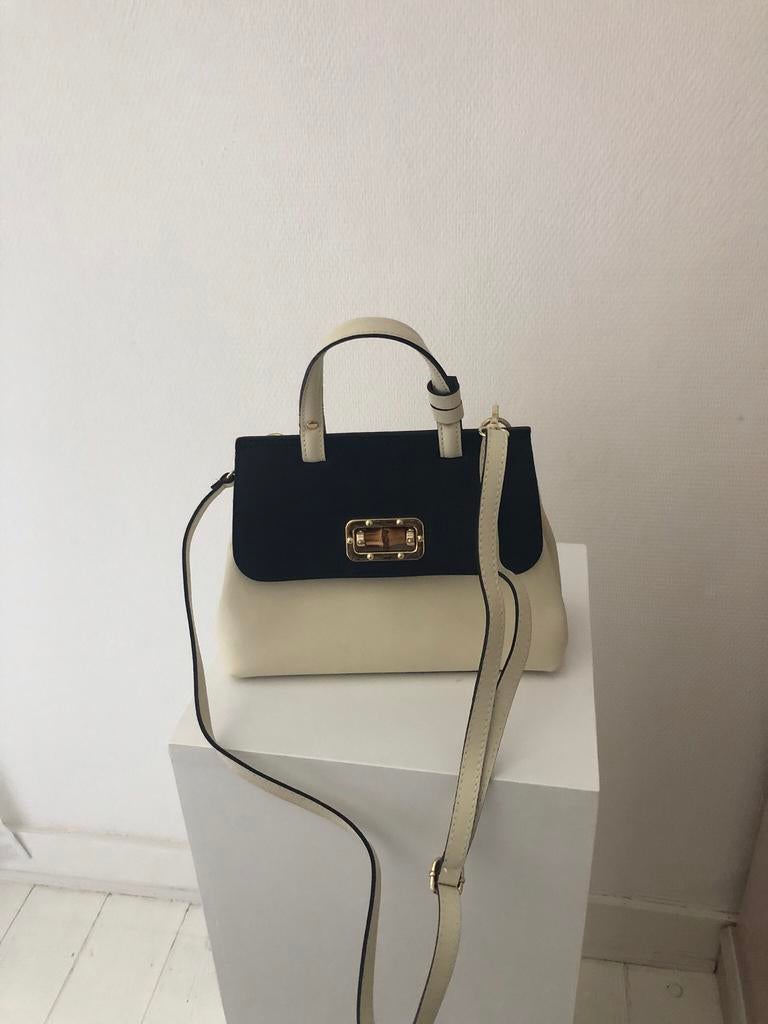 Handtas Mondieux Madame, echt leder., Enlèvement, Comme neuf, Sac à main