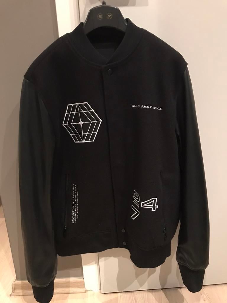 Te koop bomberjas, Maat 48/50 (M), Zwart, Ophalen of Verzenden, Zo goed als nieuw