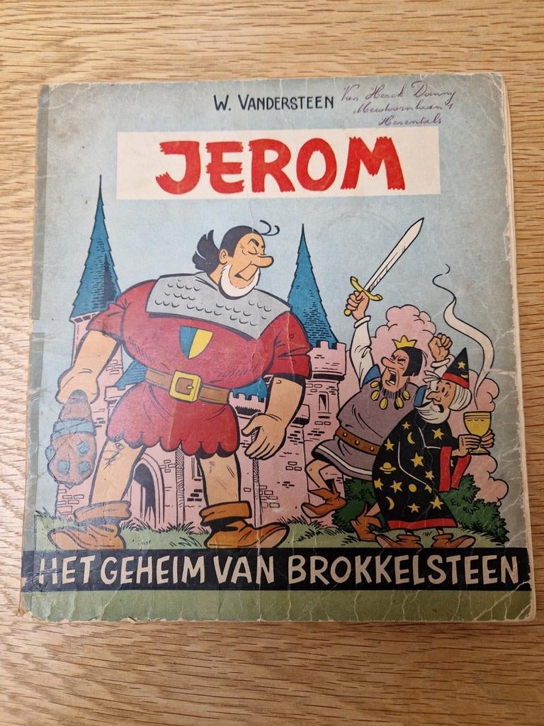 Jerom - Het geheim van Brokkelsteen - W. Vandersteen, Boeken, Ophalen of Verzenden, Gelezen