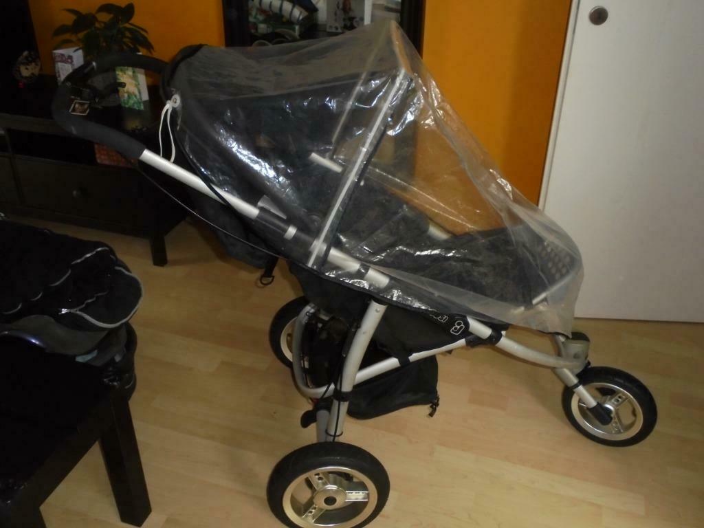 Maxi Cosi 3-in-1 (kinderwagen - autostoeltje - reiswieg), Ophalen, Gebruikt, Combiwagen, Luchtbanden