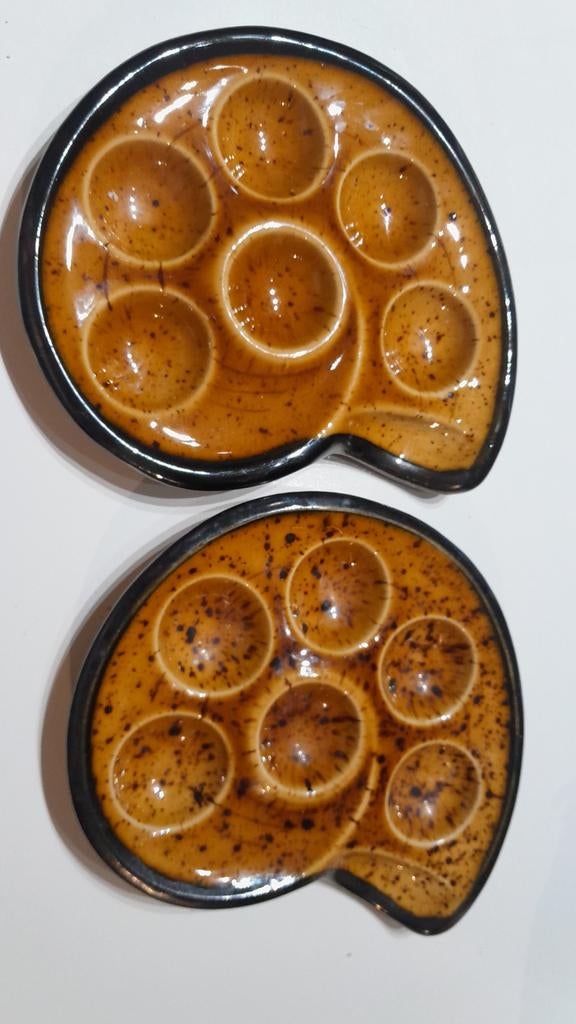 Boch Palma escargot bordjes, Ophalen