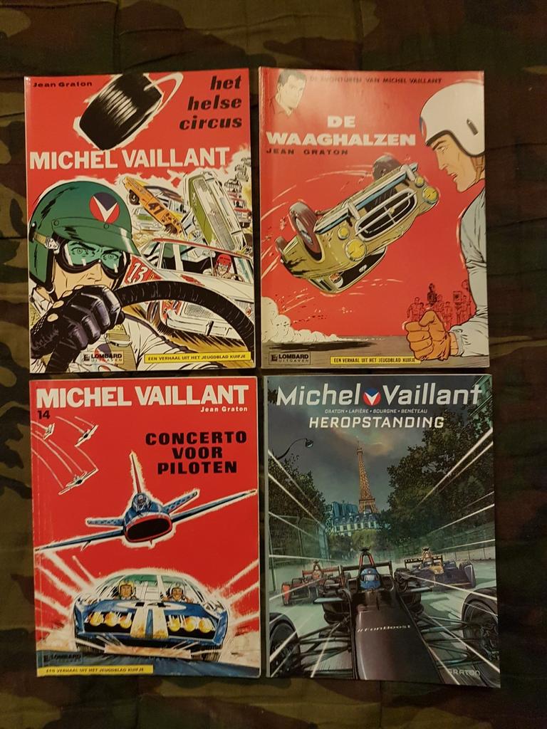 Michel Vaillant strips, Ophalen of Verzenden, Gelezen