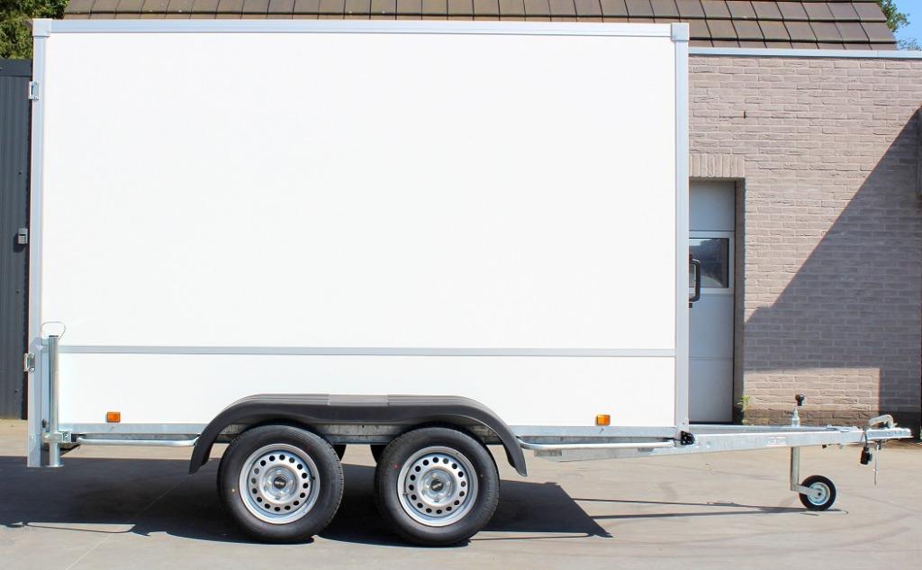 Power Trailer gesloten aanhangwagen (lxbxh) 307x157x188cm, Ophalen of Verzenden, Nieuw