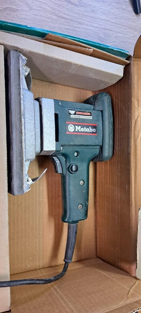 Ponceuse Metabo SR 4320, Enlèvement
