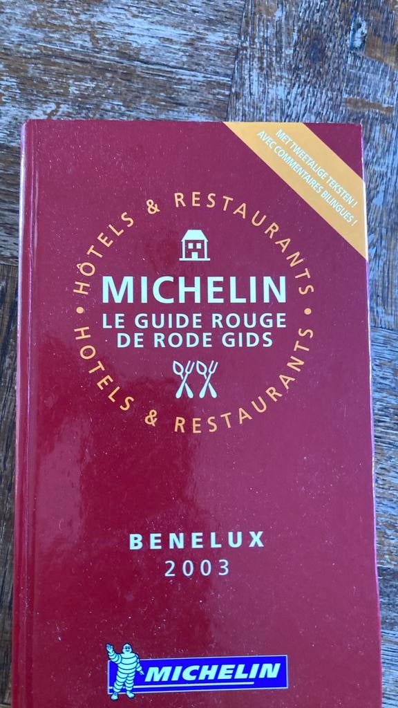 MICHELIN Le guide rouge / De rode gids, Michelin, Reisgids of -boek, Benelux, Ophalen