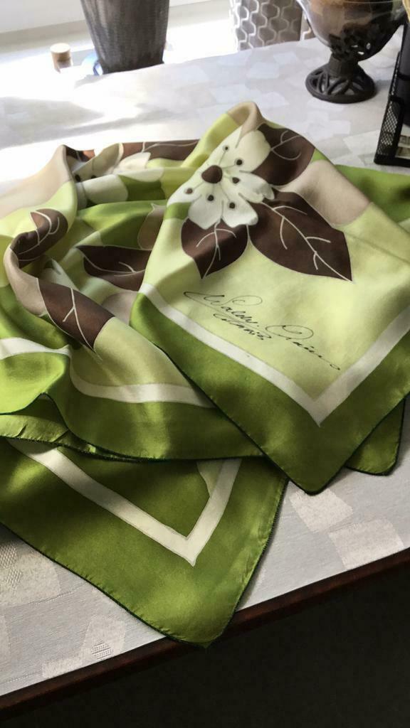 Foulard en soie vintage 1965 Waldy Orain, Enlèvement ou Envoi, Comme neuf, Écharpe