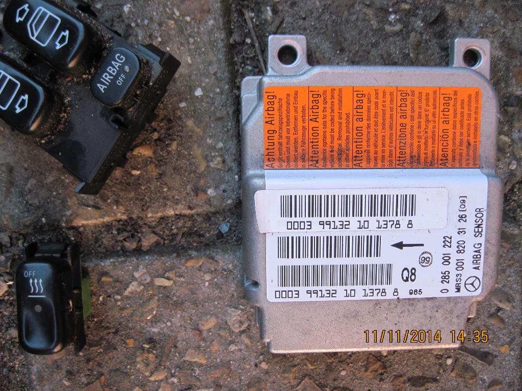 airbag module mercedes klasse a 160 2003, Ophalen of Verzenden, Gebruikt, Mercedes-Benz