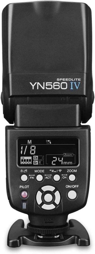 Yongnuo YN560 IV Universal 2.4G Wireless Speedlite, Enlèvement, Comme neuf, Autres marques, Inclinable