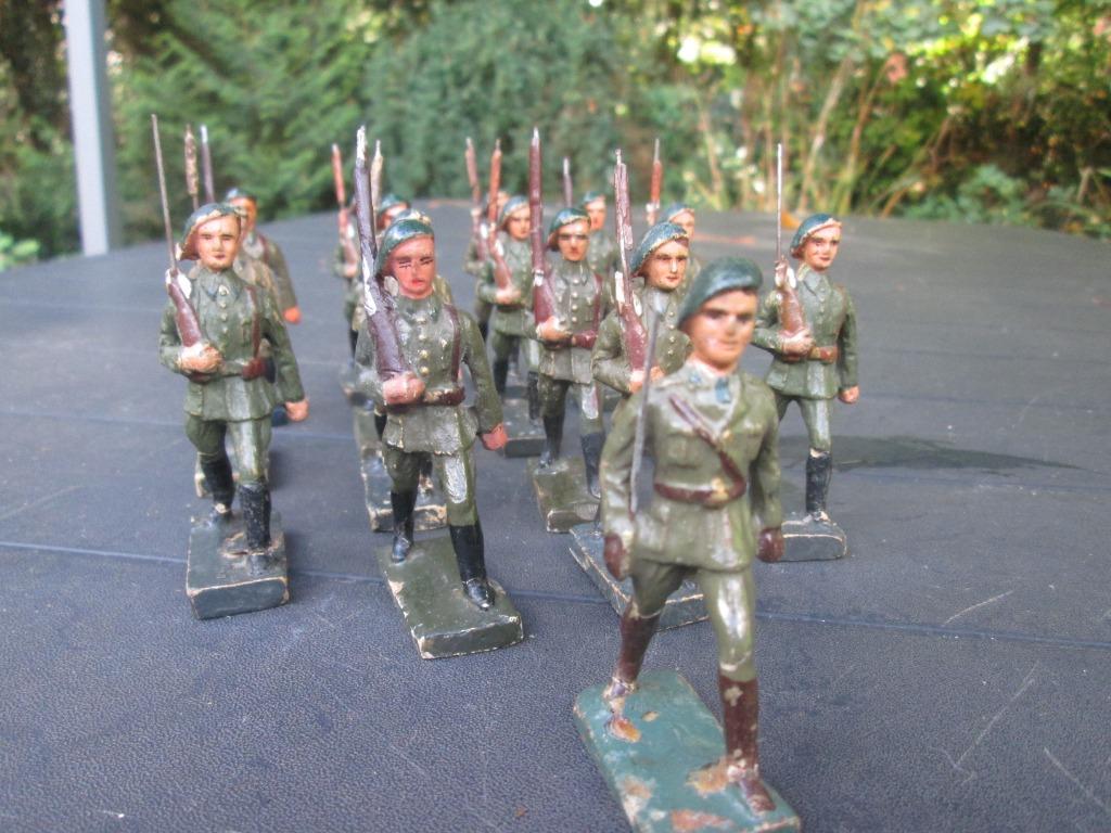 DURSO groep van 15 soldaten Ardense Jagers ABBL, Verzamelen, Ophalen of Verzenden