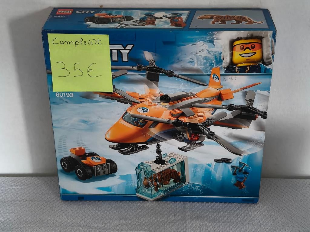 Lego City 60193 De poolhelikopter, Ophalen of Verzenden, Gebruikt, Lego