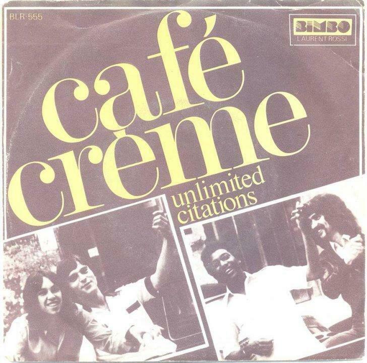 Café Crème – Unlimited Citations 1 & 2 - Single – 45 rpm, Envoi, Utilisé