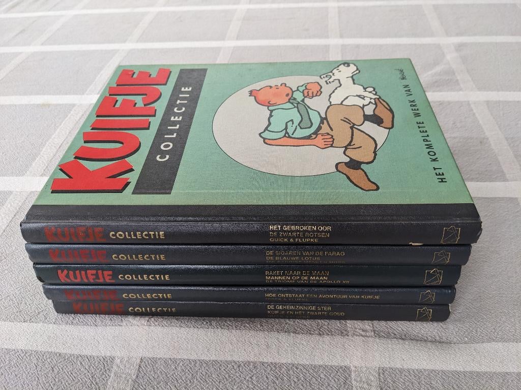 Kuifje Collectie - 5 delen, Plusieurs BD, Enlèvement ou Envoi, Comme neuf