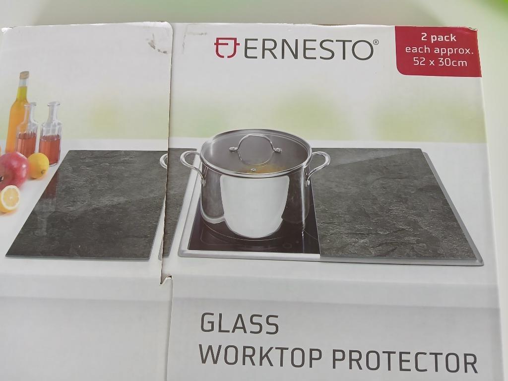 Protecteurs de table de cuisson (2 pièces), Enlèvement ou Envoi, Comme neuf, Verre, Autres types