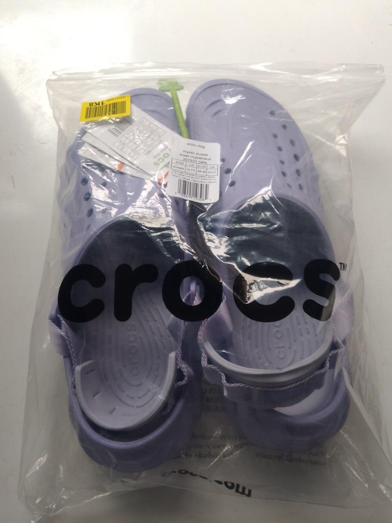 nieuw crocs clogs echo mystic purple 48 - 49 in verpakking, Klompen, Verzenden, Nieuw, Overige kleuren