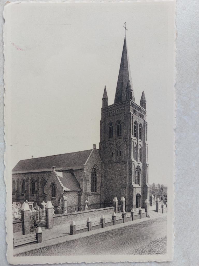 oude postkaart Westrozebeke, Verzenden