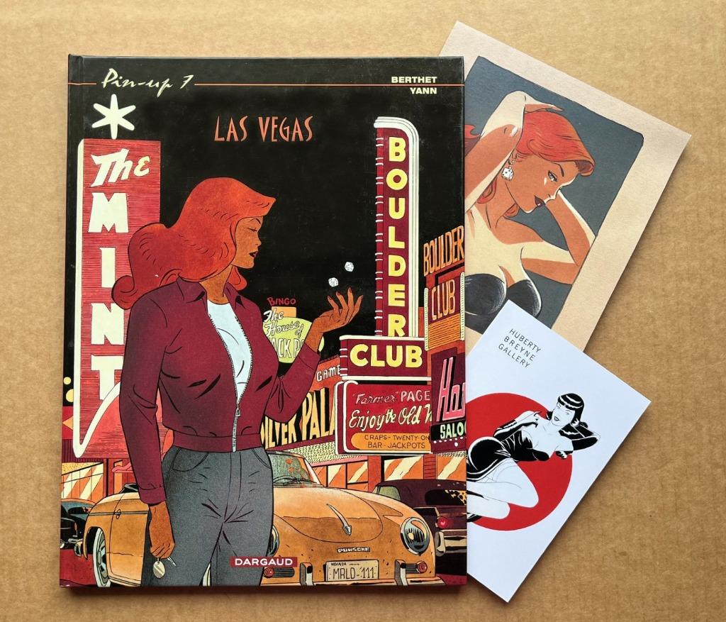 Pin-up T7 + Bonus - Las Vegas - Berthet - EO2001 - Dargaud, Boeken, Stripverhalen, Verzenden