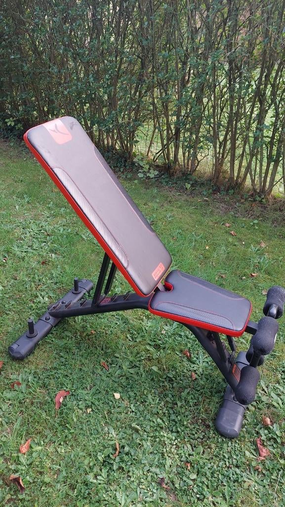 Banc de musculation - fitness bench - domyos - decathlon, Enlèvement, Utilisé, Bras, Banc d'exercice