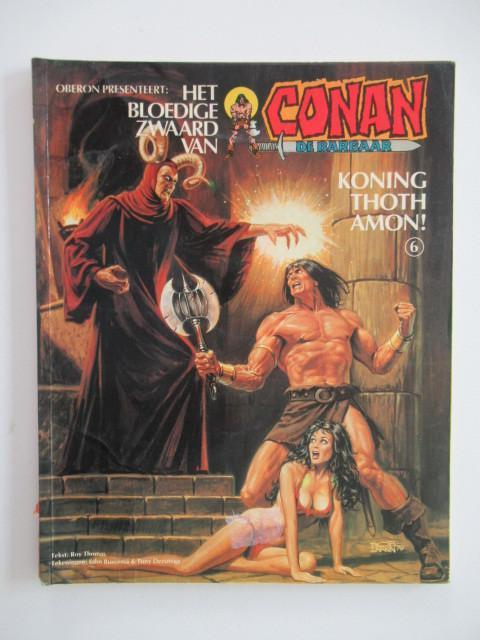 conan...nr.6...koning thoth amon, Boeken, Stripverhalen, Ophalen of Verzenden, Gelezen