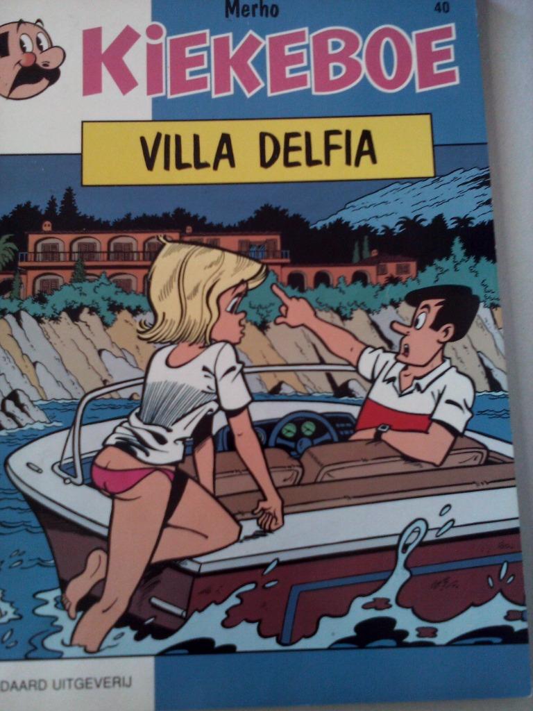 KIEKEBOE. Villa Delfia. Zie beschr. 2 €/st, Plusieurs BD, Merho, Enlèvement, Utilisé