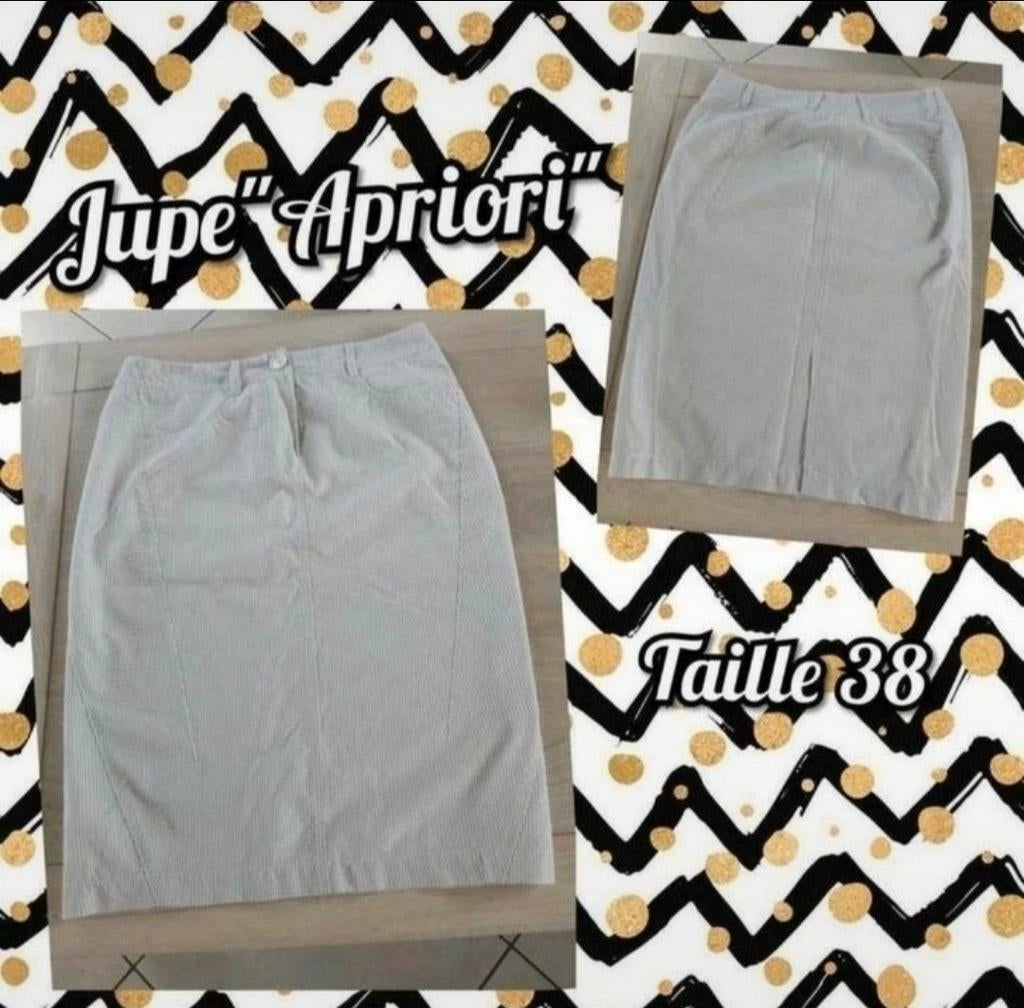 Jupe pour femme-beige-Appriori-T38, Taille 38/40 (M), Enlèvement ou Envoi, Beige, Appriori