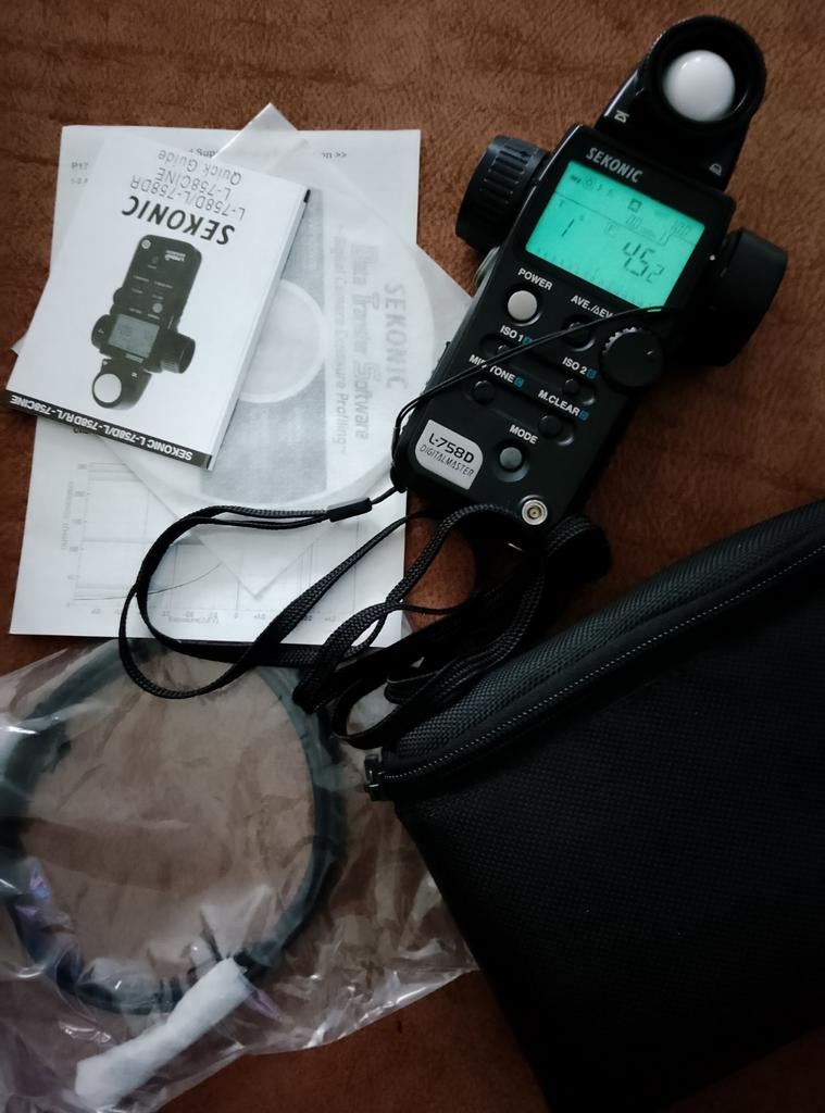 Luxmètre Sekonic L-758D Digitalmaster
, comme neuf, Enlèvement ou Envoi, Comme neuf