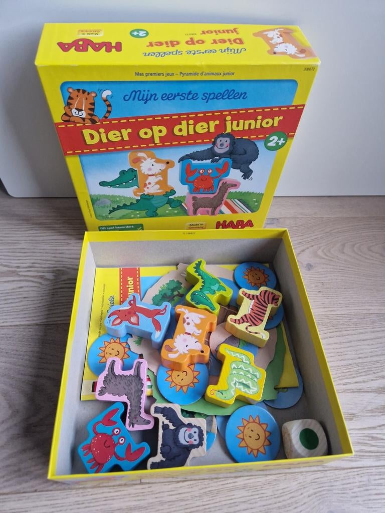 HABA Dier op dier Junior, Kinderen en Baby's, Ophalen