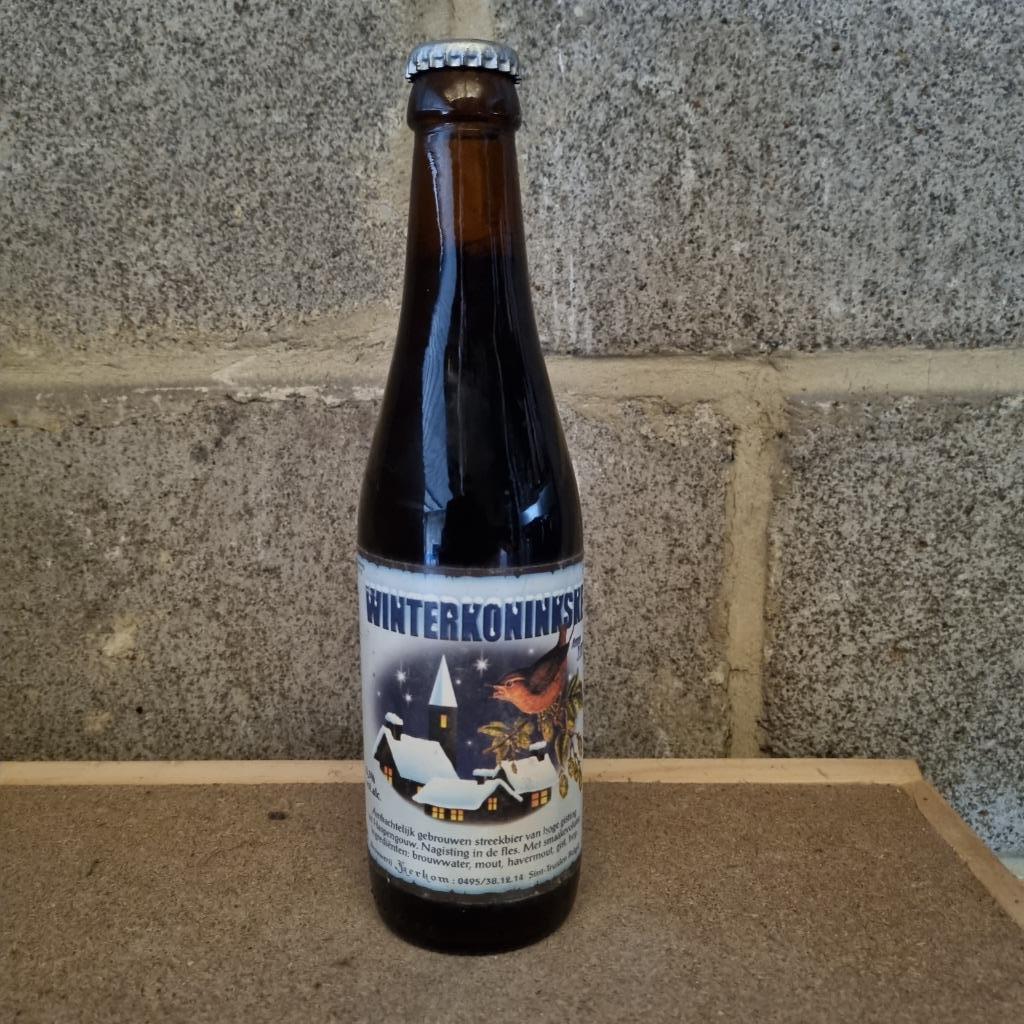 Bouteille de bière Winterkoninkske, Enlèvement ou Envoi, Utilisé, Bouteille(s), Autres marques